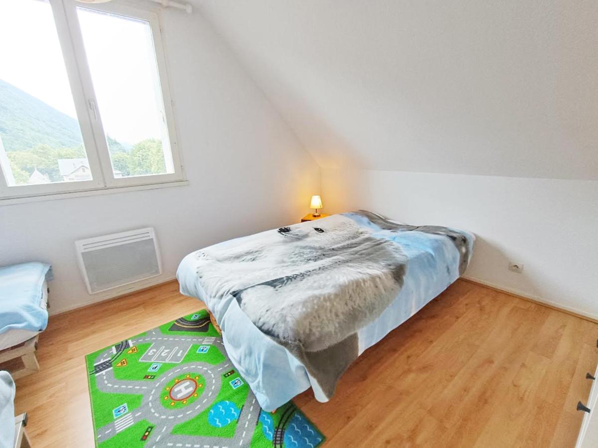 Ferienwohnung Chez Charlotte, T3 Duplex, Vue Montagne, Parking Gratuit, Ascenseur, 4 Personnes Bagnères-de-Luchon Exterior foto